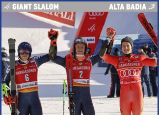 Норвежанецот, Братен победник на велеслаломот во Алта Бадија