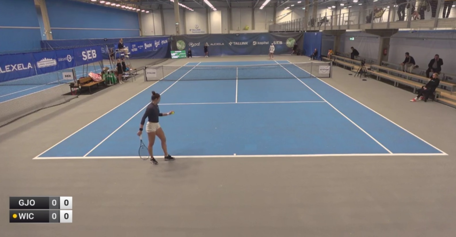 (ВО ЖИВО) Лина Ѓорческа на турнирот во Талин