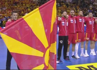 (ВИДЕО) Ракометарите моќно ја интонираа македонската химна