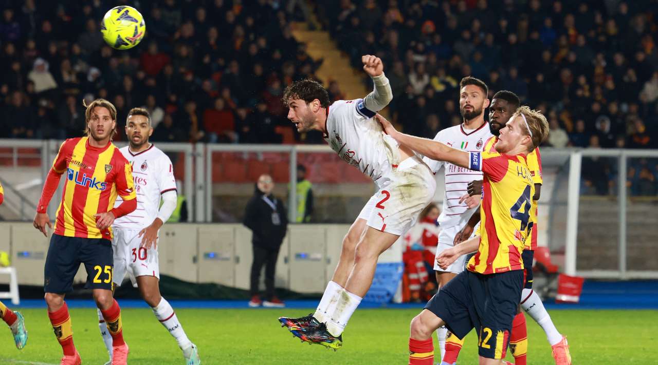 Милан се сопна кај Лече!!