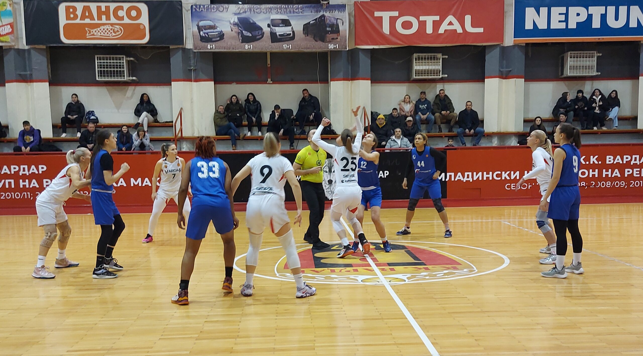 МЗТ Скопје го доби првиот четвртфинален меч со Вардар