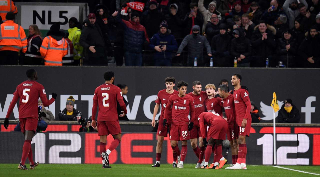 (ВИДЕО) Ливерпул преку Вуверхемптон во следна фаза од ФА Купот