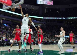 Антетокумпо постигна 50 поени, Охриѓанецот Осман му донесе победа на Кливленд