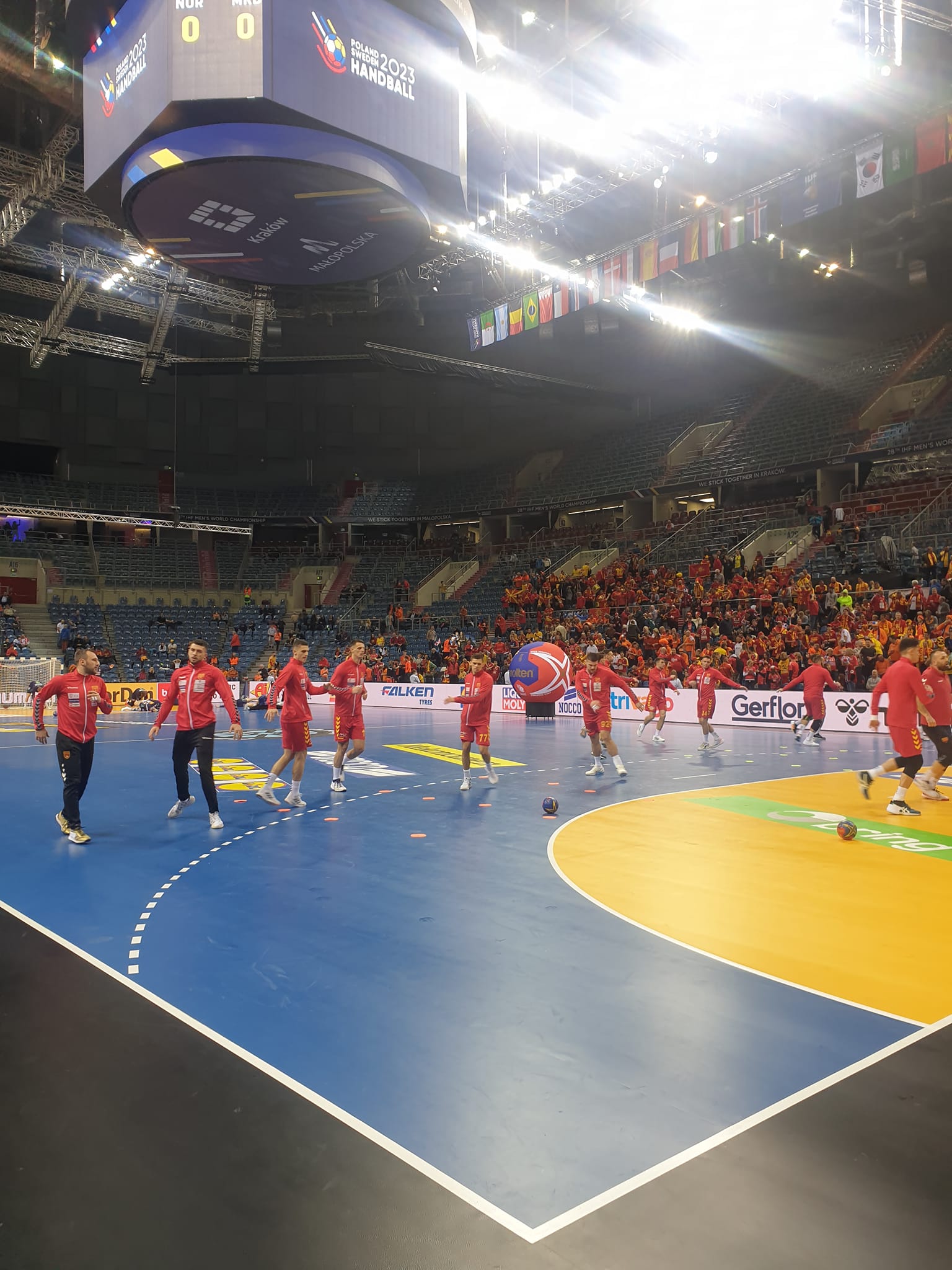 (ГАЛЕРИЈА) Македонија се загрева за Норвешка