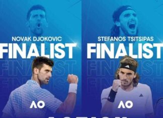 Време е за финале, Ѓоковиќ против Циципас, за трофејот на Австралија опен