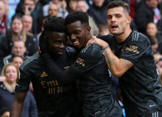 (ВИДЕО) Арсенал со два гола во судиското продолжение на вториот дел дојде до три бода