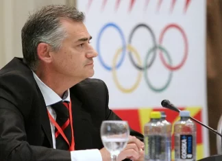 Претседателот на МОК, Димевски дел од Координативната комисија за Европските игри 2023
