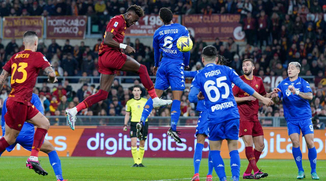 Двојна асистенција на Дибала, Рома лесно се справи со Емполи