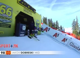 (ВИДЕО) Јаков Добрески обезбеди пласман во втората слаломска трка на СП