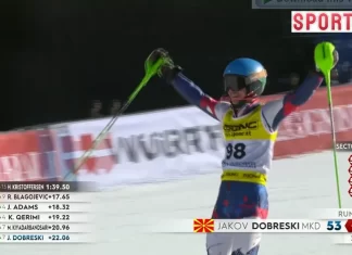 (ВИДЕО) Јаков Добрески 53-ти на Мундијалскиот слалом