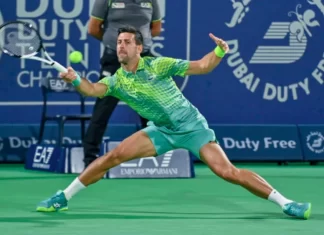 Ѓоковиќ поразен од Медведев, за руско финале во Дубаи