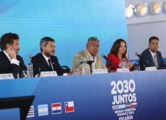 Уругвај, Аргентина, Парагвај и Чиле сакаат да бидат домаќини на СП во фудбал во 2030-та