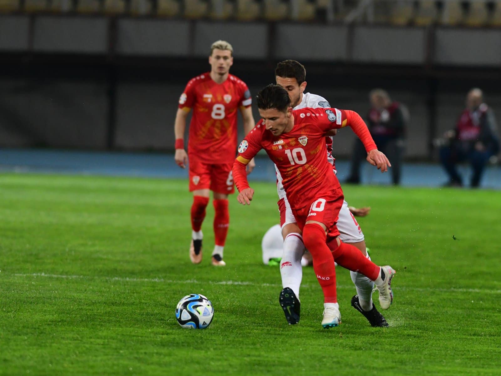 (ВИДЕО) Македонија тргна со победа во квалификациите за ЕУРО 2024