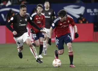 (ВИДЕО) Осасуна со гол предност патува во Билбао на реваншот во Копа дел Реј