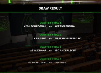 Конференциска Лига: Гент против Вест Хем, Фиорентина преку Лех П. ќе бара продолжување на Европскиот пат