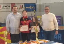 Кристијан Станојковски по 12-ти пат, а Сара Ризовска е најмладата шампионка на Македонија