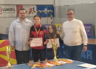 Кристијан Станојковски по 12-ти пат, а Сара Ризовска е најмладата шампионка на Македонија