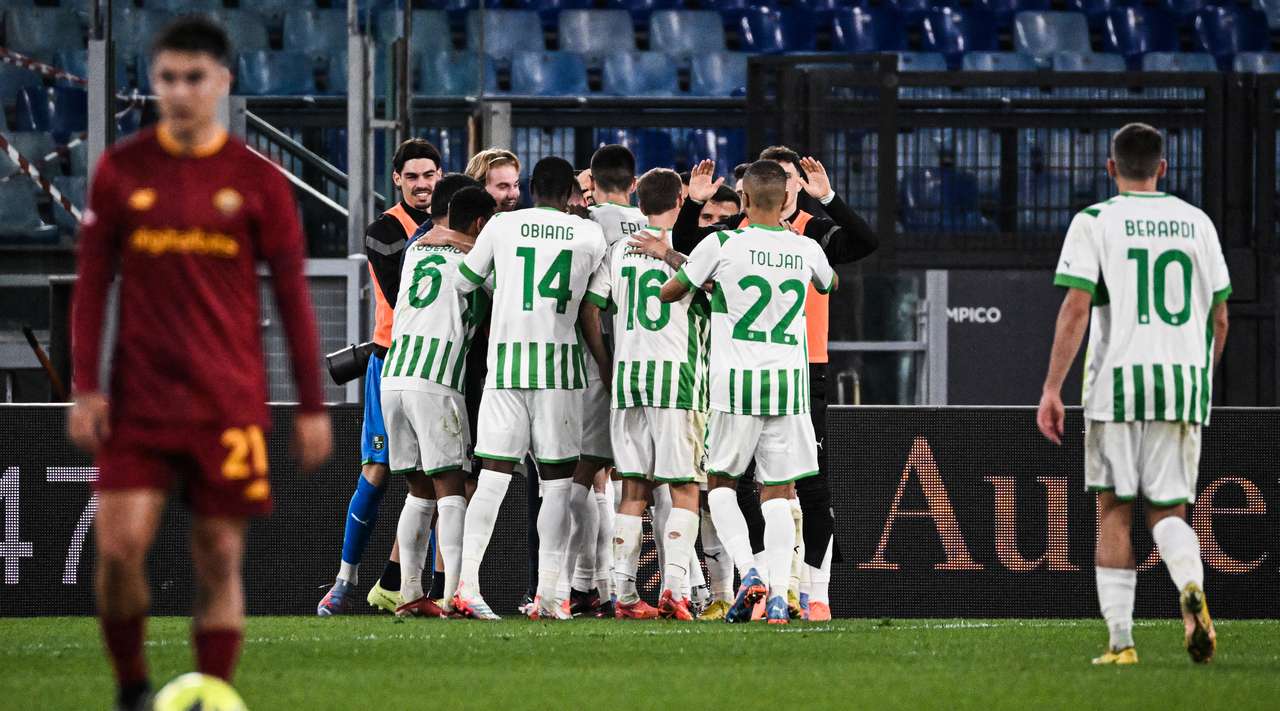 (ВИДЕО) Голеада во Рим, Сасуоло ја изненади Рома