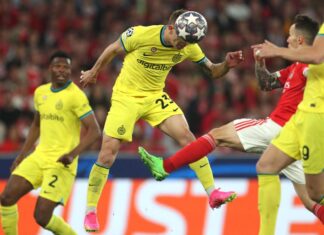 (ВИДЕО) Интер со два гола предност ќе го чека реваншот со Бенфика