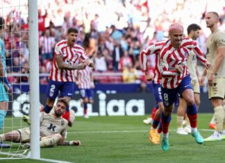 (ВИДЕО) Атлетико на само два бода помалку од Реал пред гостувањето кај Барса