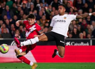 (ВИДЕО) Димитриевски го спасуваше Рајо од пораз против Валенсија