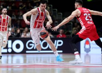 Во „братското“ дерби Црвена Звезда го победи водечкиот Олимпијакос