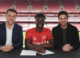 Сака и Арсенал ја продолжија соработката