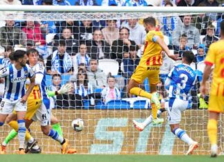 (ВИДЕО) Реал Сосиедад испушти 2:0 предност и ќе се задоволи само со бод