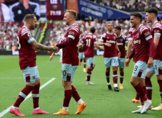 Вест Хем му зема важни бодови на Лидс