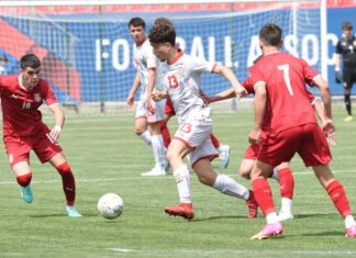 Младите македонски фудбалери убедливо поразени од Србија