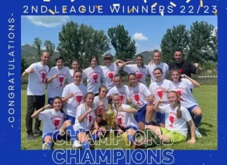 ЖФК Топ Гол го враќа прволигашкиот статус