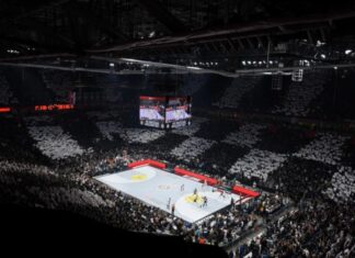 (ВИДЕО) Специјалци го чуваат Реал кого во белградска арена го чека „пекол“