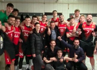 (ВИДЕО) Како вардарци го прославија враќањето во Првата лига