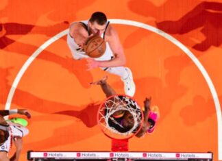 Јокиќ го делеше еден скок од нов троен ефект (ВИДЕО)