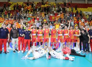 (ВИДЕО) Совладана Белгија, прва победа за македонските одбојкари
