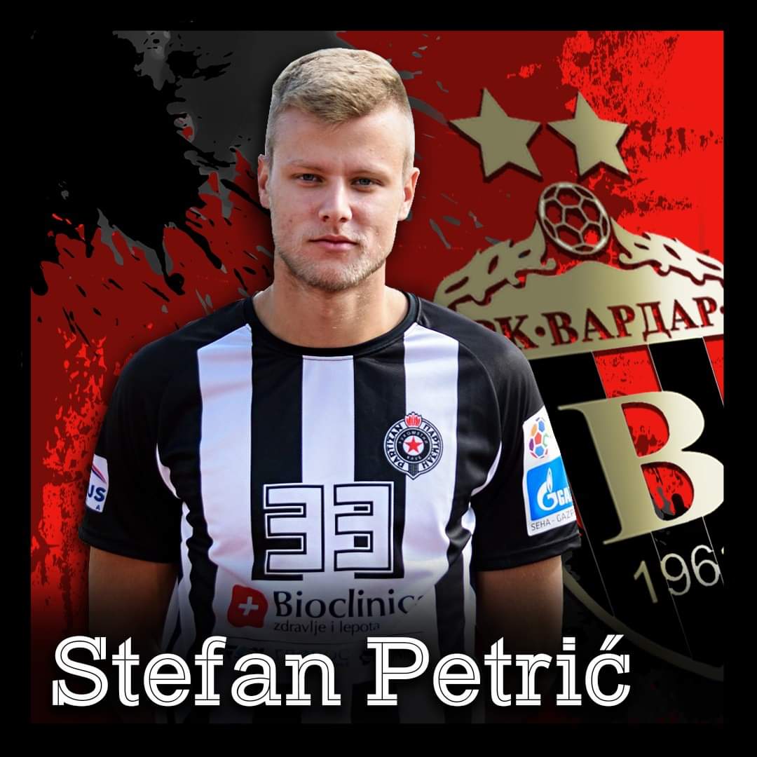 Стефан Петриќ е нов член на Вардар