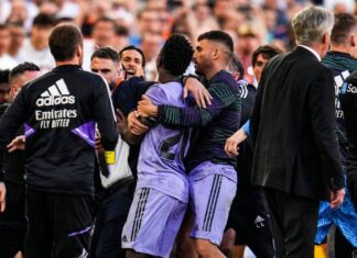 Винициус помилуван, нема казна за црвениот картон