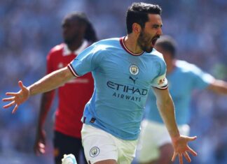 (ВИДЕО) Гундоган со две „бомби“ му донесе трофеј на Сити