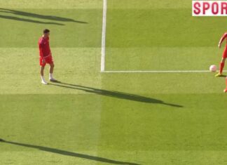 (ВИДЕО) Македонските фудбалери и навивачи веќе се на „Олд Трафорд“