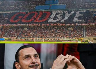 (ВИДЕО) Навивачите на Милан го испратија Ибрахимовиќ со парола: GODbye