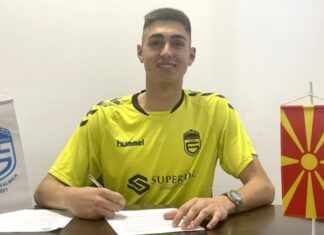 Младинскиот репрезентативец Новаков се врати во Брегалница