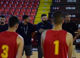 Македонските младинци ги започнаа подготовките за Евробаскетот