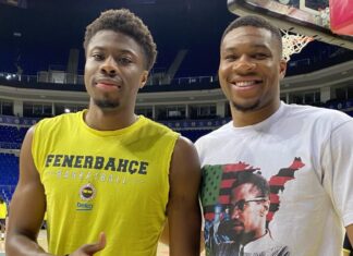 (ВИДЕО) Јанис Антетокумпо тренираше во Фенербахче