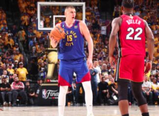 (ВИДЕО) Јокиќ со трипл-дабл за водство на Денвер во финалето со Мајами