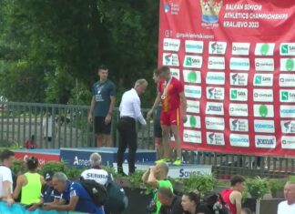 Бронза за Трајковски на Балканијадата во Краљево, македонската штафета за малку со нов рекорд