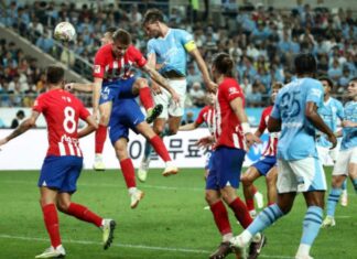 Атлетико Мадрид го победи европскиот шампион Манчестер Сити