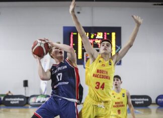 (ГАЛЕРИЈА) Убедлив пораз на македонските јуниори на стартот на ЕП (дивизија Б)