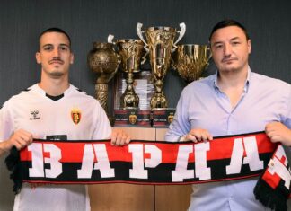 Марко Срдановиќ ново засилување на РК Вардар