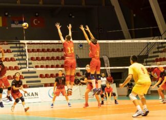 (ГАЛЕРИЈА) Пораз на стартот на Балканските игри