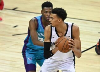 Вембањама искрен по дебито за Спарс: Не знаев што правам на теренот